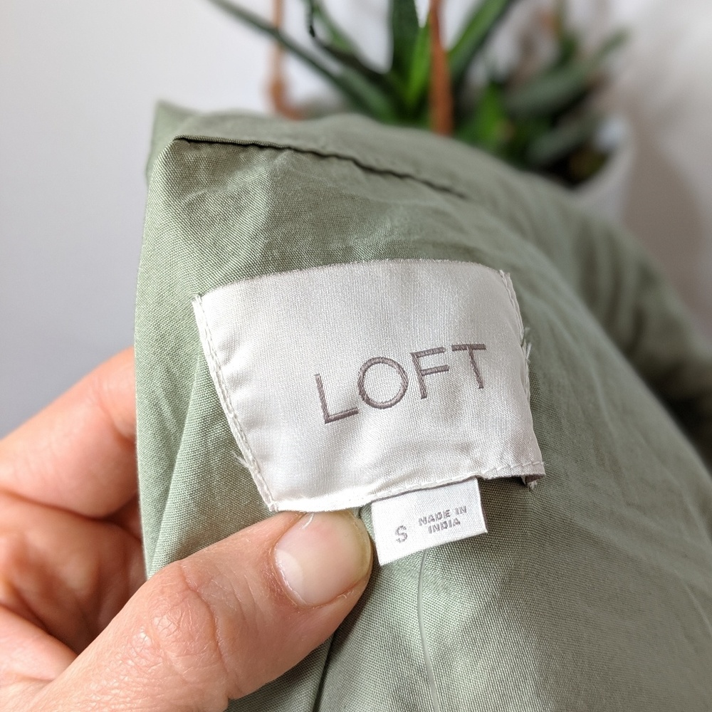 • loft • lightweight hooded poncho jacket - Picture 7 of 8